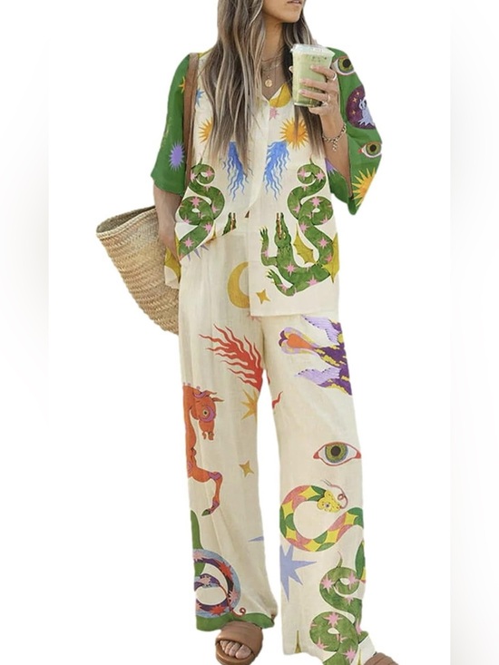 Amazon Pants - New Colorful Women's Printed Pants & Jumpsuit